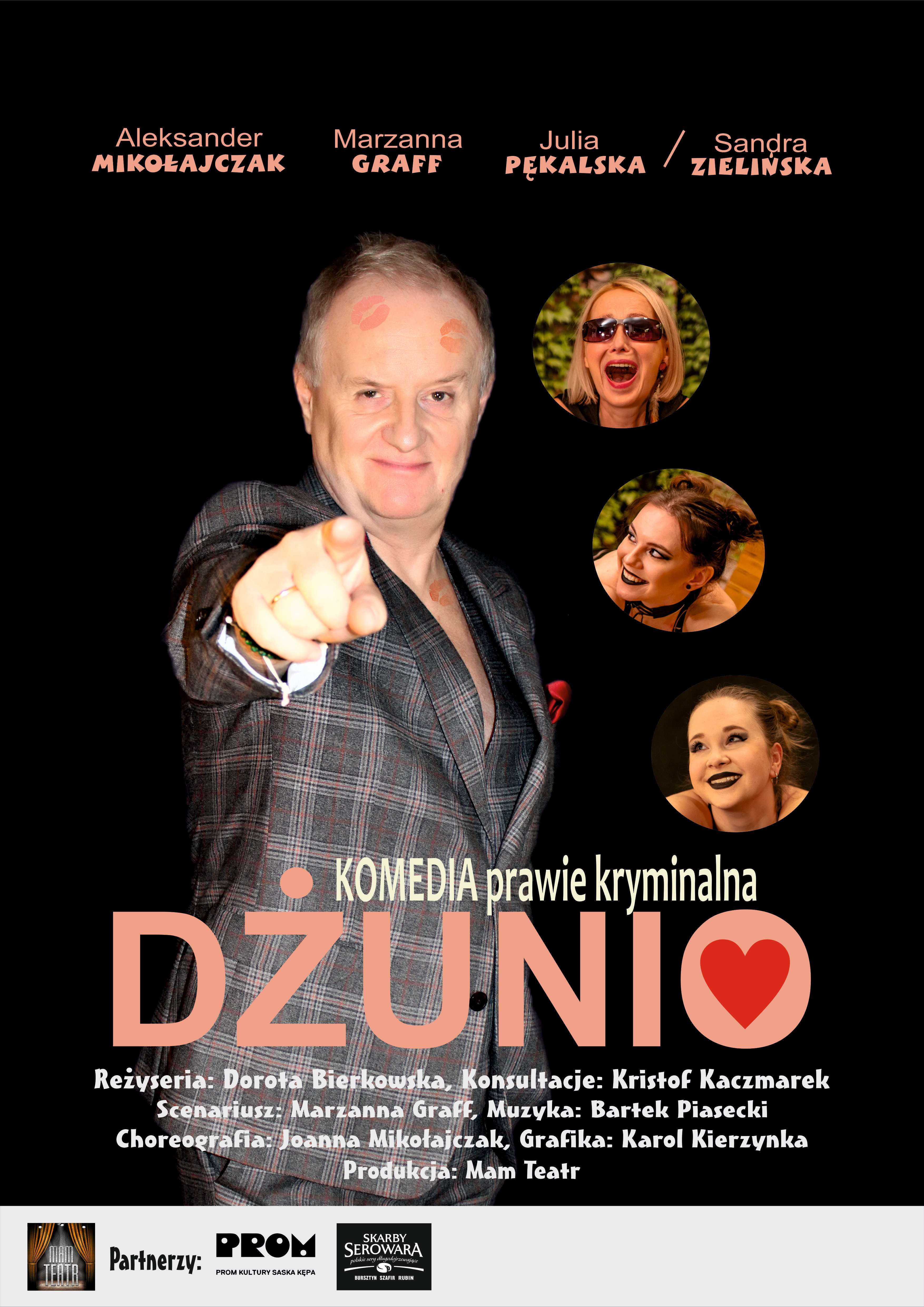 mam teatr, komedia Czas na Miłość, teatr Aleksander Mikołajczak, teatr Marzanna Graff, teatr impresaryjny, spektakle wyjazdowe, dobre komedie, spektakle teatralne dla dzieci, premiery teatralne, spektakl Działka, spektakl Randka w Bistro, spektakl Pozamiatane